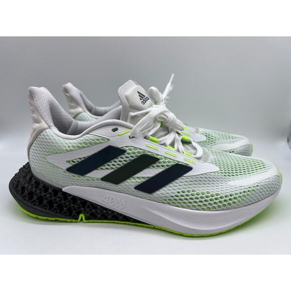 adidas 4DFWD Pulse Men's Running Q46221 White Signal Green Size 10.5 NWT🛒 - Picture 1 of 12